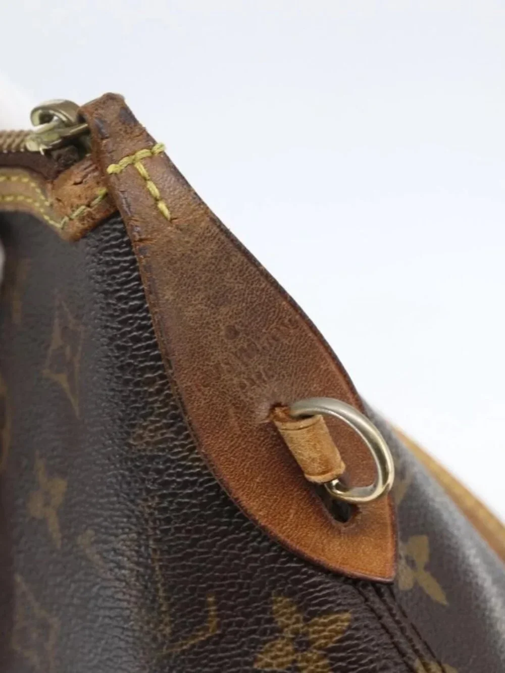 LOUIS VUITTON Monogram Lockit Hand Bag M40102 LV Auth 159541